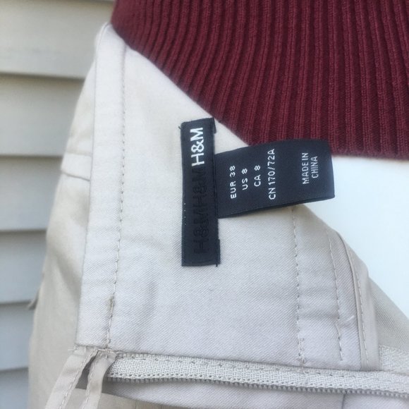 4/$25 H&M Pencil Khaki Skirt - Picture 7 of 12